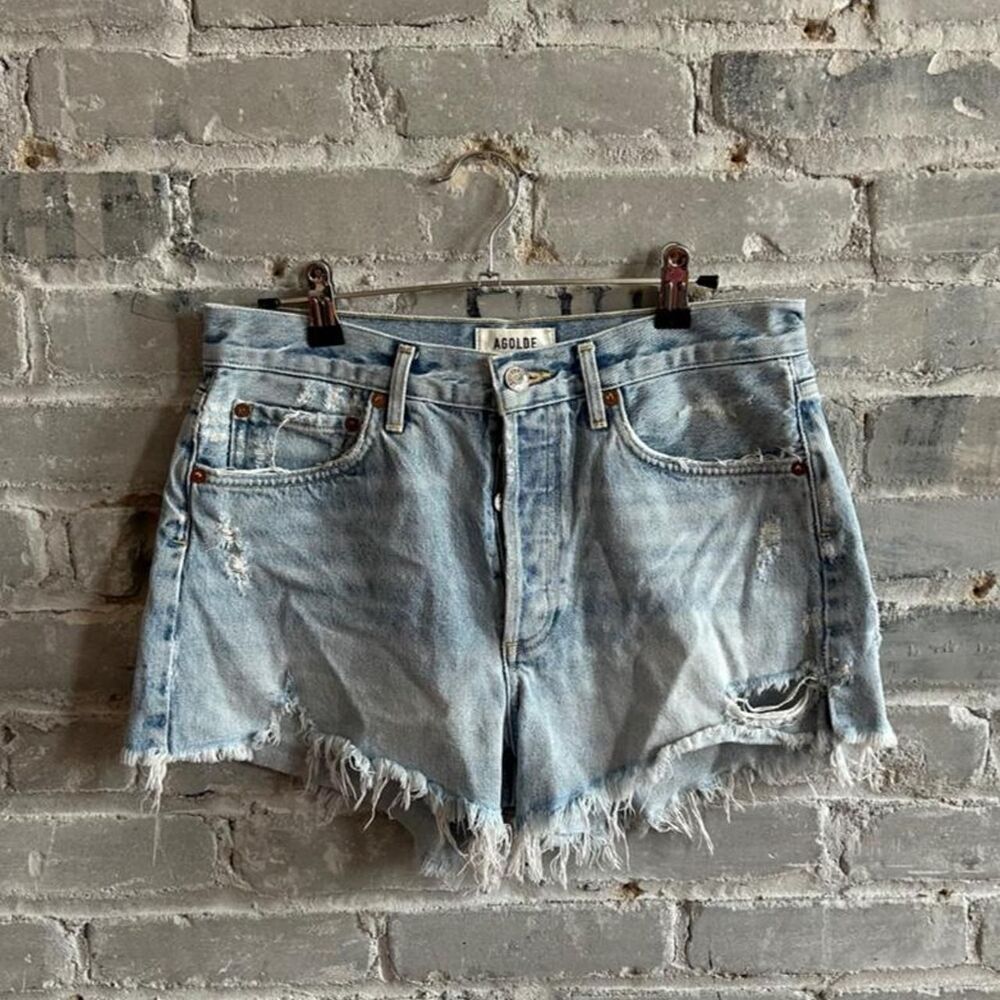 agolde denim Shorts Size 27